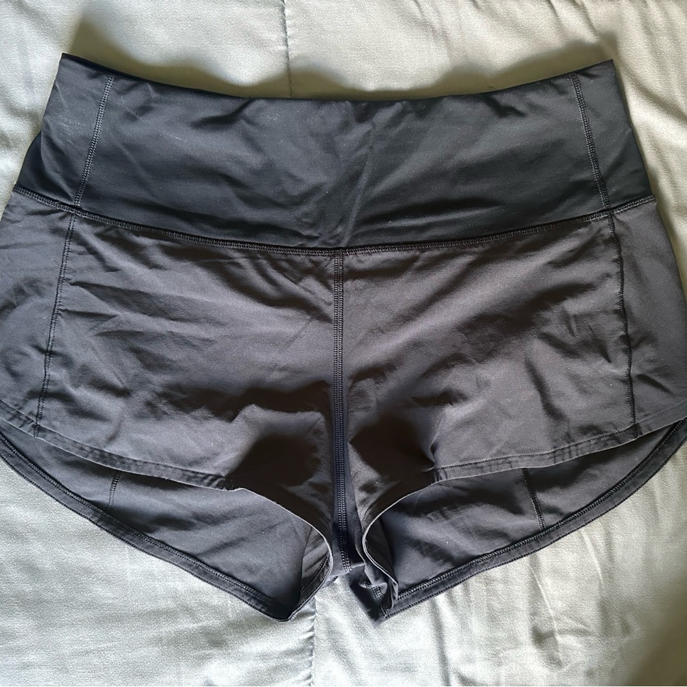 Lululemon Athletica Black Athletic Shorts